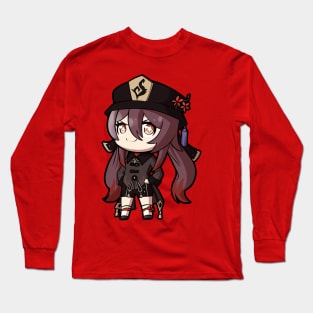 Chibi Hu Tao - Genshin Impact Long Sleeve T-Shirt